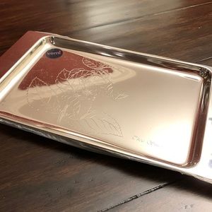 Host Pick NWT VEMI Large Vintage Italian Large Tray Stainless Steel INOX